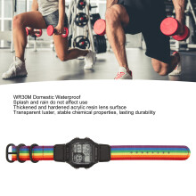 Men's Digital Watch Retro Style Multi-Function