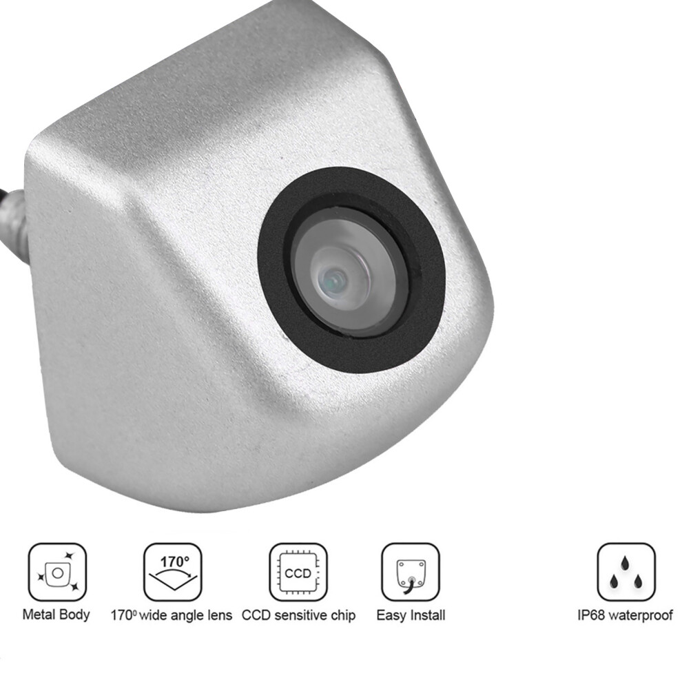 Rearview Camera Car Ccd Waterproof Backup Camera For Parking Silver 8701393221721