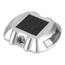 Casting Aluminum Solar Road Stud LED Lights, 6LED, IP67, 11x9.5cm