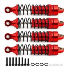 RC Car Shock Absorbers for Traxxas Latrax D90 1/18, Front and Rear Damper Kit, Improved Suspension Control