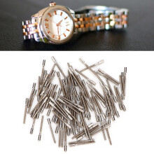 100pcs Steel Watch Band Spring Bar Connectors 0.9mm Repair Tool