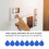 RFID 125KHz EM4100 Access Control Keychains 50pcs – Easy Setup Secure & Light 4