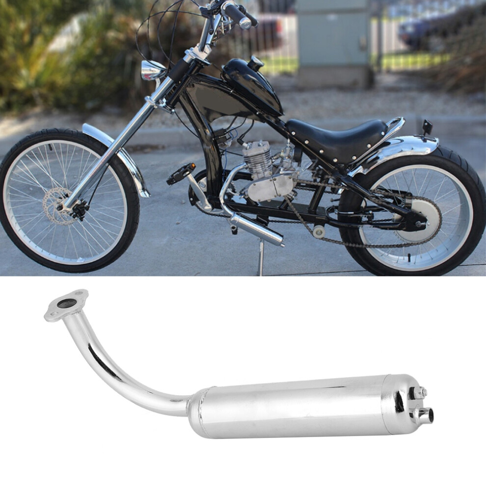 Universal Muffler Exhaust Pipe For 80Cc 60Cc 50Cc 49Cc Electric Bike 4141393156236