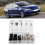60Pcs Car Engine Protection Pan Clips Nut Pin Hardware Kit for Audi 1