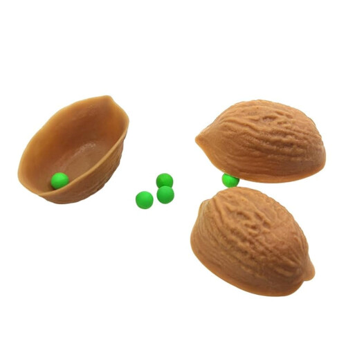 Three Shell Game Magic Trick Props Set for Magicians Close Up Illusion with Sleight Control