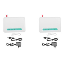 2X Naprawiono Terminal Bezprzewodowy Czterozakresowy GSM Karta SIM Linia Telefoniczna Stacjonarny Dialer Telefoniczny GSM850 / 900/1800 / 1900MHz