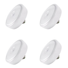 4X Bewegungssensor-Gluehlampe 15W - Super Helle Bewegung Aktiviert Gefuehrte Birne mit Bewegung PIR Infrarot-Sensor