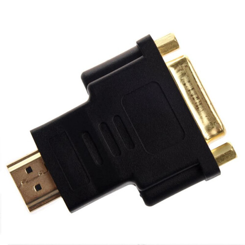 5X DVI 24 +1 (DVI-D) Buchse auf  Stecker Adapter 2