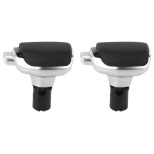 2X Car Automatic Leather Gear Shift Knob Shift Lever for VII VIII IX Accord VII 2003-2007