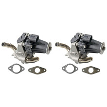 2X Valvola EGR per Transit MK7 Tourneo Ranger per 2.2 2.4 3.2 TDCi BK2Q9D475CB 1730360
