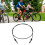 Steel Wire Bicycle Lock, 100cm, Black Portable Security Cable 5
