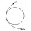 Steel Wire Bicycle Lock, 100cm, Black Portable Security Cable 9