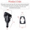 4x Windshield Washer Squirter Nozzle Spray for    4805742AB, 5116079AA 5