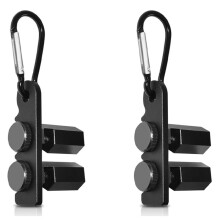 2X Medidores de Escalera Altos para Enmarcar Cuadrados, con Soporte y MosquetóN, Herramienta de Perilla de Calibre de Escalera para CarpinteríA,