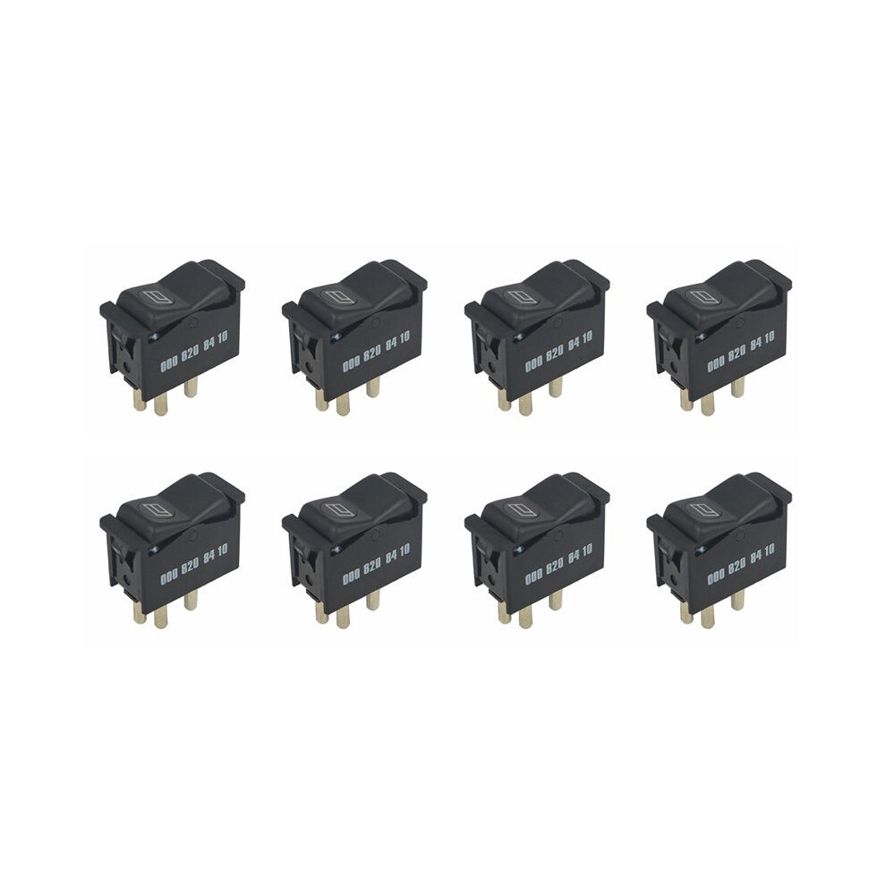 8X 6 Pins For W123 190D 190E 240 Power Window Door Panels 0008208410,0028203610Kz 4713359001852