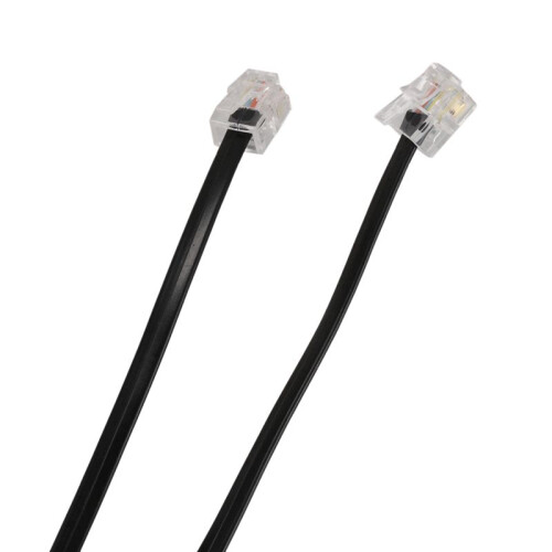 3X RJ11 6P4C Telefonkabelkabel ADSL Modem 10 Meter 1