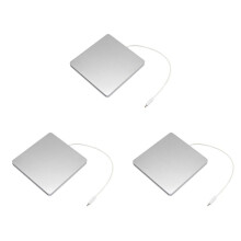 3X USB-C Superdrive DVD CD Drive External Rewriter Type-C DVD/CD Burner Laptop DVD Drive Support Windows8/7/ OSX
