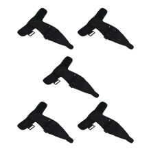 5X Finger Capacita' Splint Brace, Finger Gloves Brace Anziani Pugno Stroke Emiplegia Formazione A Mano [Hand Single] - Nero