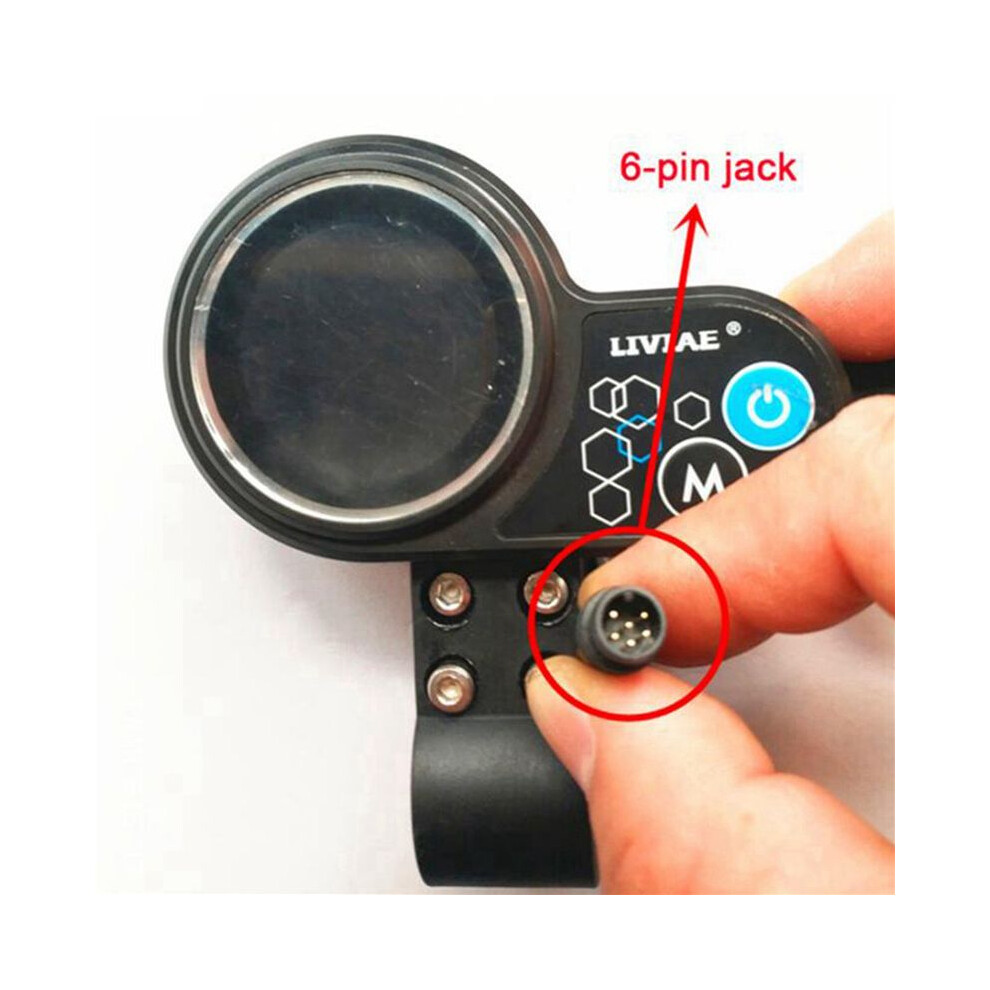 5X Liviae 36V-48V 350W Motor Brushless Controller Lcd Display Panel Thumb Throttle Electric Bicycles Scooter 6032197654616