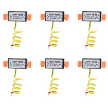 6X RS485-Datumssignal-Stromableiter ÜBerspannungsschutzüberwachung CCTV-Kamera-Schutzgerät Thunder Preventer