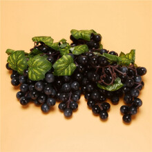 40 Bunches of Artificial Black Grapes Fake Fruit Home House Kitchen Party Wedding Decoration Photography