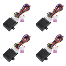 4X Auto Fold Unfold Side Mirror Rear View Mirror Folding Closer System Modules Universal Car