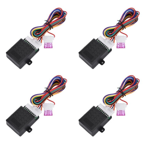 4X Auto Fold Unfold Side Mirror Rear View Mirror Folding Closer System Modules Universal Car