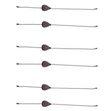 Ensemble de 6 PièCes en Bronze à GlissièRe pour Ventilateur de Plafond, Pendentif DéCoratif à GlissièRe, ÉClairage et Ventilateur à Billes