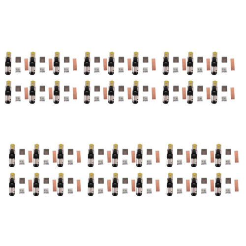 36-Pack Tool Free Shielded RJ45 Cat 8, Cat8 Field Termination Plug, Cat8 Connector, Cat8 Plug