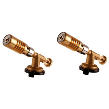 2X Gas Burner Welding Torch Portable Gas Torch Blowtorch Copper High Temperature Brass Mapp Gas Torch Brazing Solder