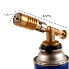 2X Gas Burner Welding Torch Portable Gas Torch Blowtorch Copper High Temperature Brass Mapp Gas Torch Brazing Solder