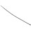 2000 X Thin Black Cable Tidy Ties Zip Ties Cord Strap Wrap 200mm X 3mm 7