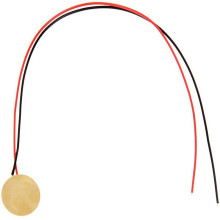 45Pcs 27mm Piezo Discs with Leads Mic Drum Trigger Acoustic Pickup for Acoustic Guitar