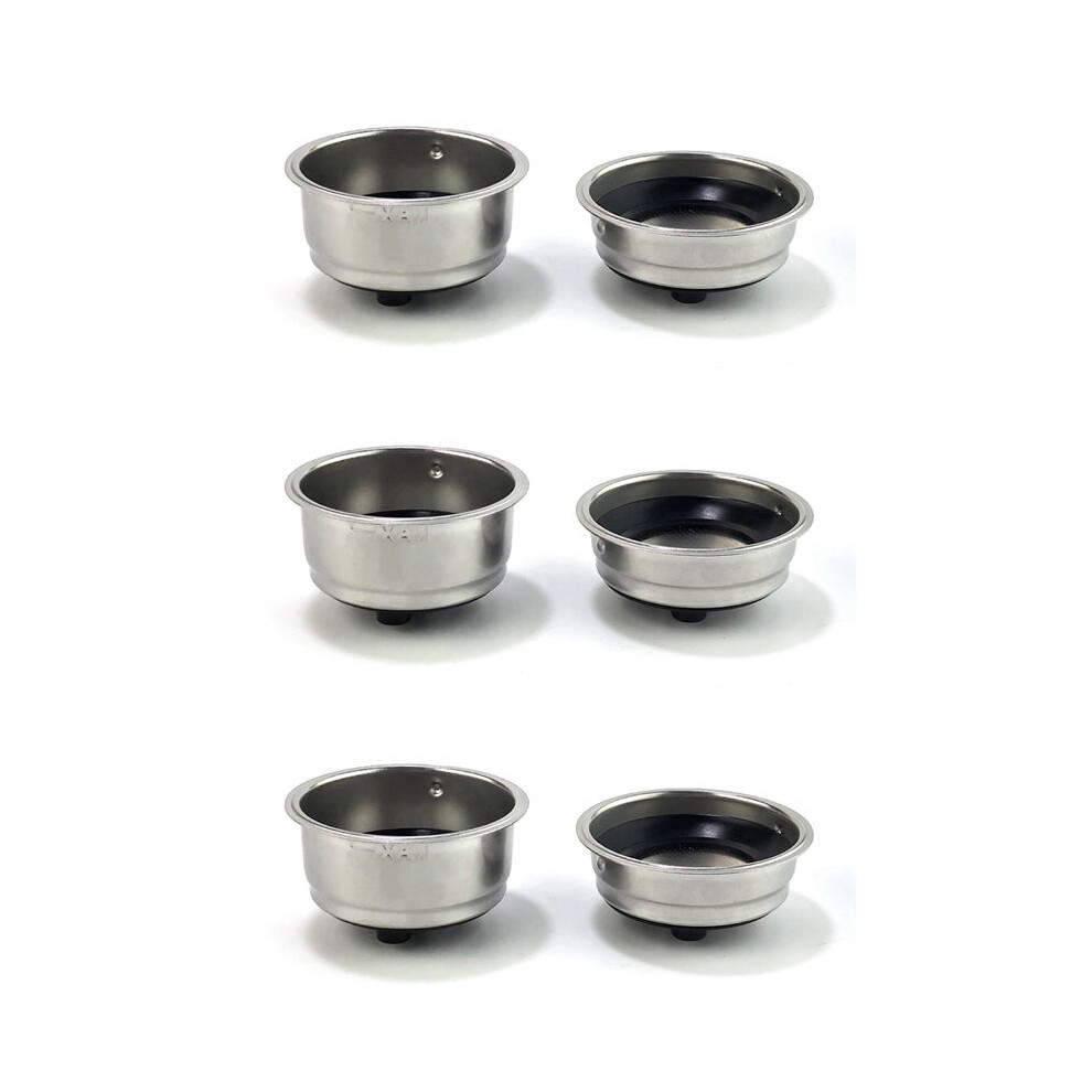 Friendly Detachable Stainless Steel Coffee Filter Basket Strainer Coffee Machine Accessories For Home Office(6 Pack) 6031563883988
