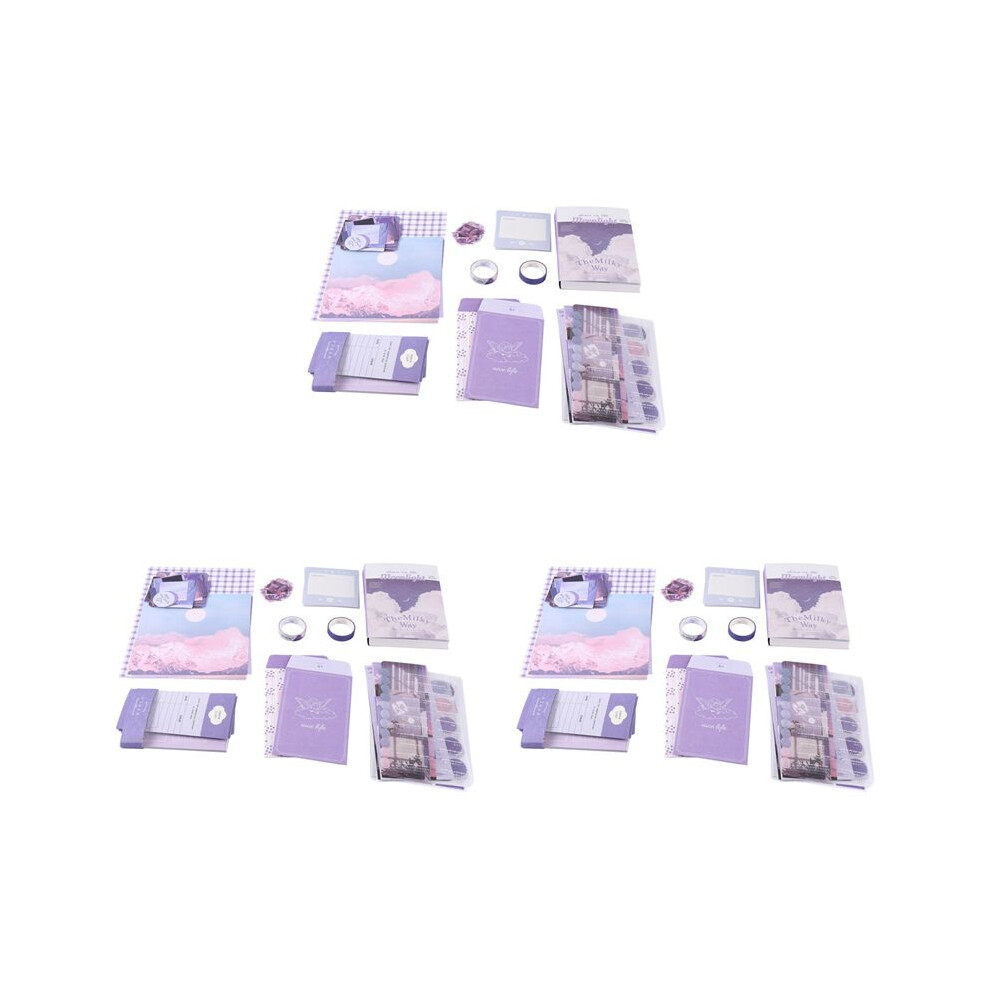 Aesthetic Scrapbook Kit(1044Pcs), Junk Journal Kit With Journaling/Scrapbooking Supplies, Stationery(B) 6032469465476