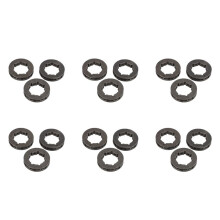 18Pcs Tool Parts Metal Chainsaw Spare Part Chain Saw Sprocket Rim Power Mate 325-7 for Chainsaw Replacement