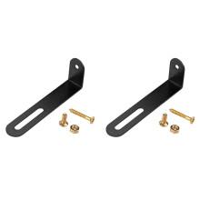 2X Electric Guitar Support Parts Scratchplate Bracket with Nut Gold Screws for LP Guitar