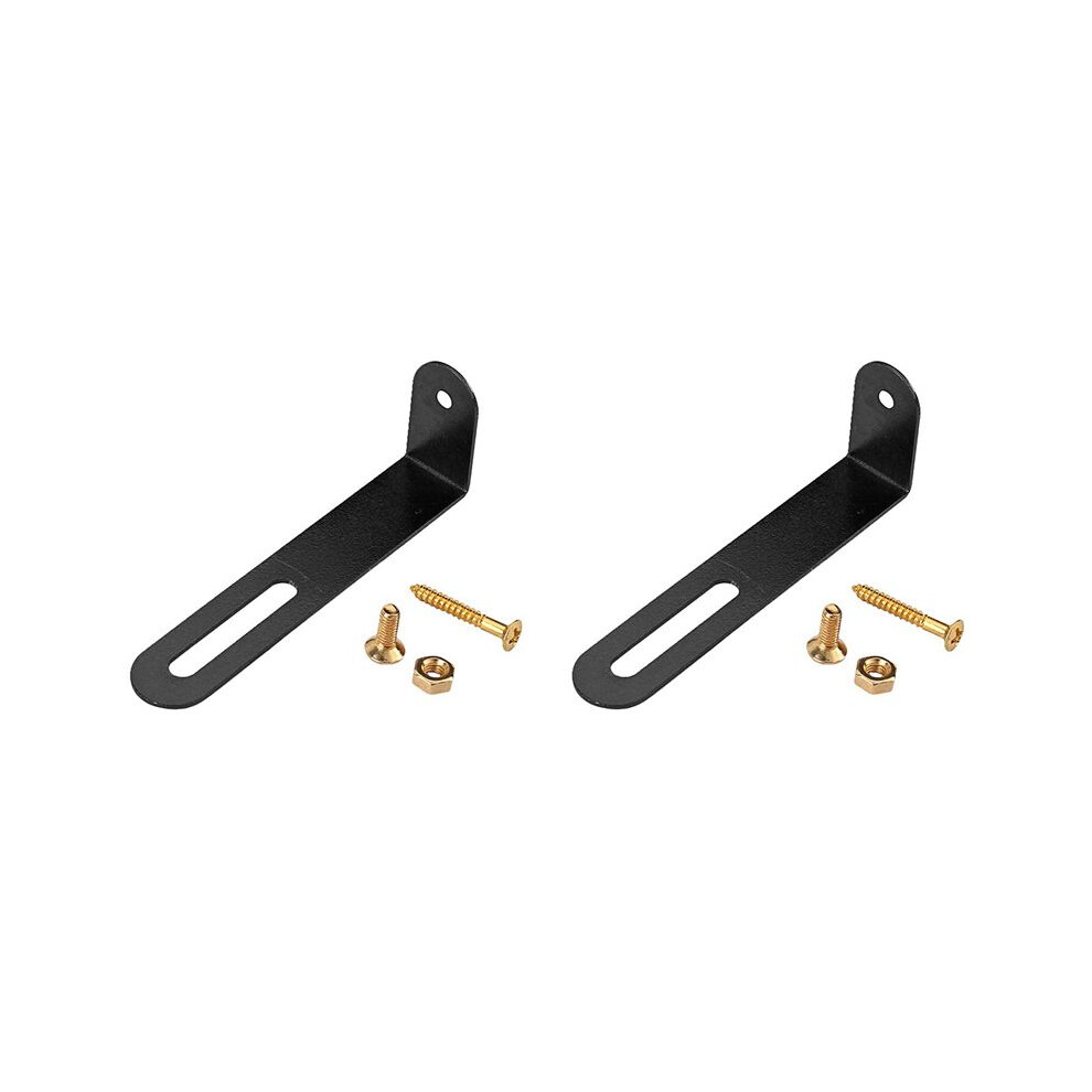 2X Electric Guitar Support Parts Scratchplate Bracket With Nut Gold Screws For Lp Guitar 4713617333411