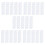Wire Shelf Label Holders, 150 Pack Plastic Wire Shelf Label Clips with Label Paper Removable Wire Rack Label Holder 1