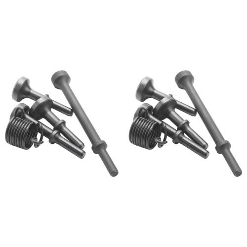 10 Pcs Smoothing Pneumatic Air Hammer Pneumatic Chisel Bits Tools Kit