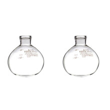 2X Coffee Syphon Pot Accessories TCA-3/5Cup High Quality Glass Siphon Vacuum Pot Coffee Maker Parts Replace(B)