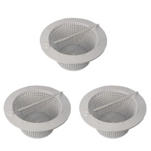 3X Universal ErsäTtningsskimmerkorg Plastskummare för RengöRingsverktyg för Ovanjordspooler