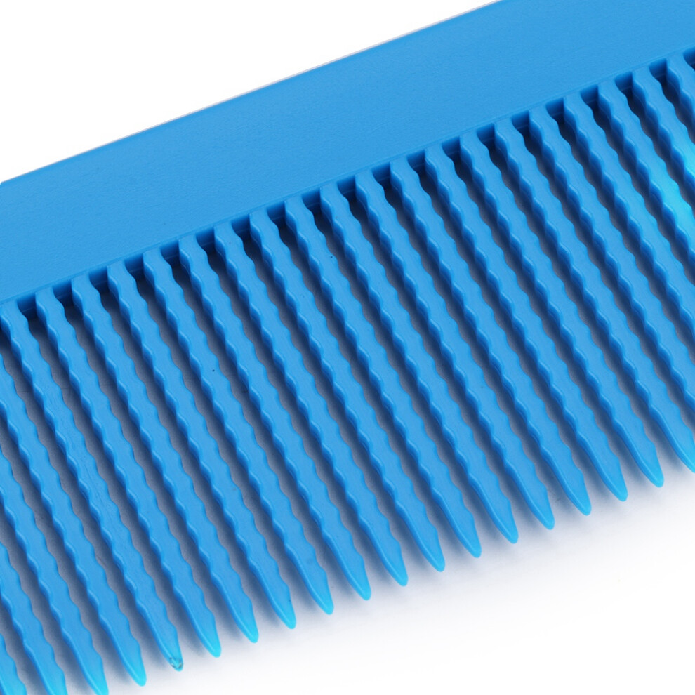 Blue Barber Stylist Wave Comb