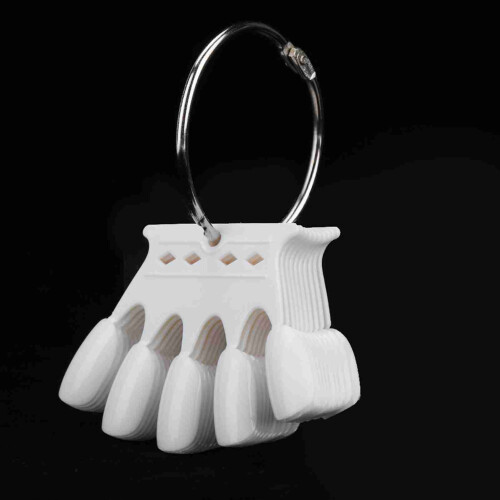 Nail Art Practice Tips 50pcs Manicure Display Tools Gel Polish Tips AU 1