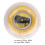 1.25mm Polyester Tennis String 200M Golden Yellow Bead Resistant 2