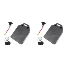 2X voor Citycoco Grote Elektrische Scooter Batterij Beschermhoes Twee Wiel Opvouwbare X7 X8 X9 Scooter Waterdichte Batterij Box