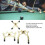 Pool Bridge Heads 3er Set Alu Legierung 1