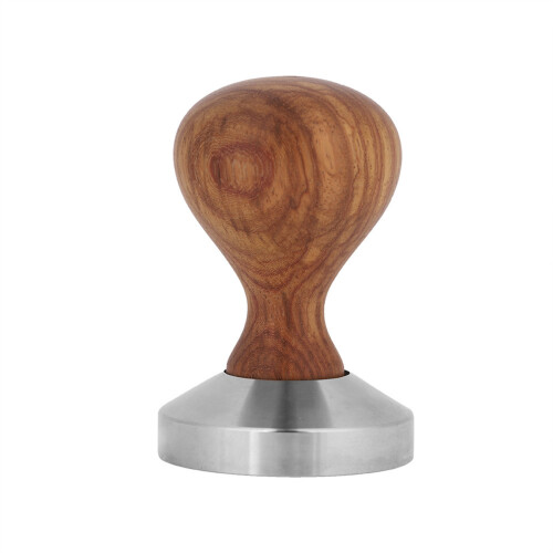 Practical 51mm Rosewood Coffee Tamper Espresso Flat Press Hammer 1