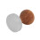 Practical 51mm Rosewood Coffee Tamper Espresso Flat Press Hammer 6