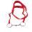 Comfortable Red Horse Bridle Rein Harness 5